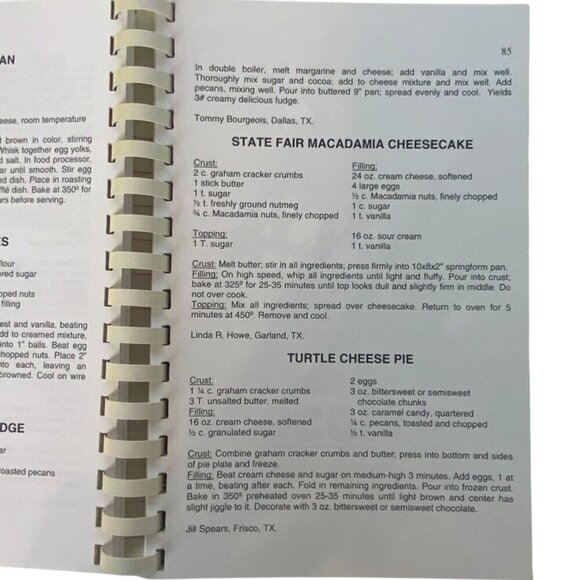 State Fair Of Texas 2006 Cookbook - Prize Winning Recipes Spiral Bound - Picture 7 of 10